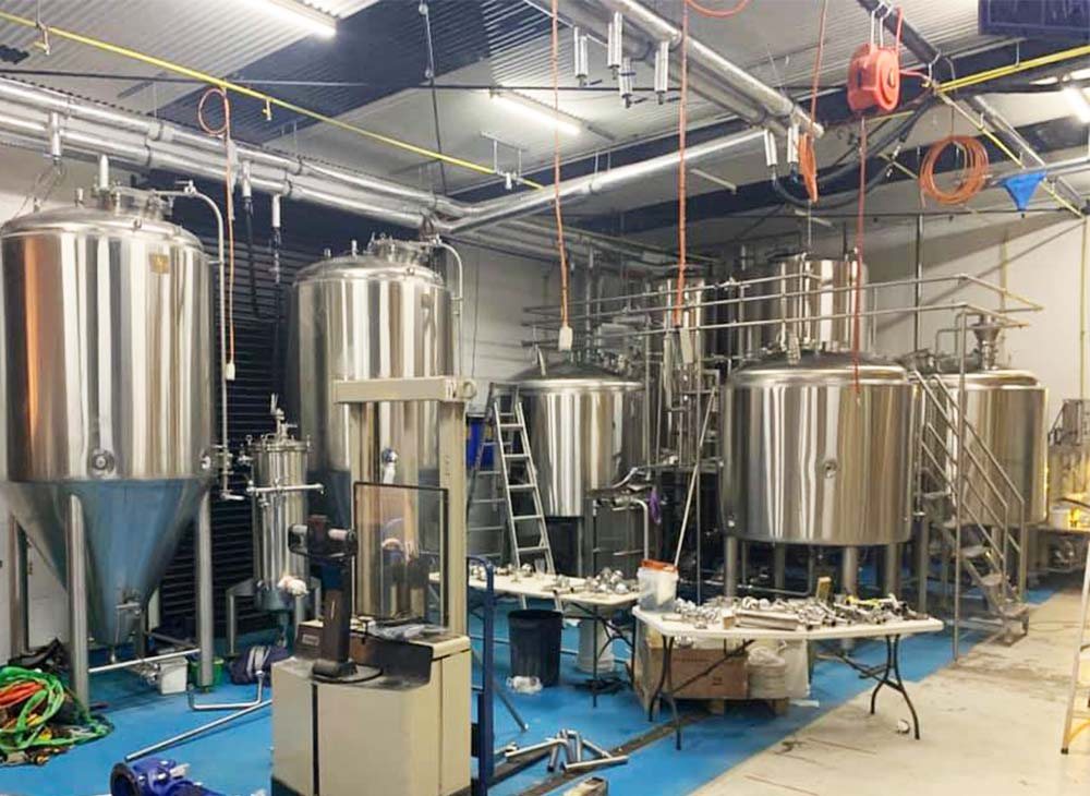 la brasserie à trois cuves en acier inoxydable 20HL, le fermenteur de bière conique en acier inoxydable 20HL